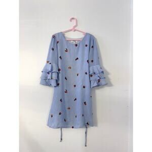 Speechless Blue Floral Dress Girls Size 8